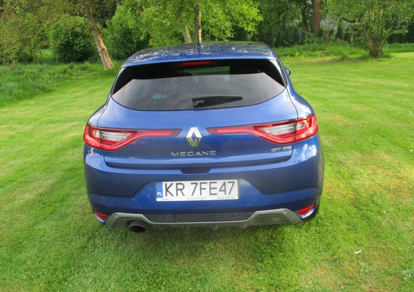 Renault Megane cena 45000 przebieg: 110000, rok produkcji 2017 z Kraków małe 277